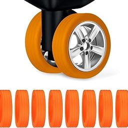 Luggage Wheel Covers for Suitcase Universal Luggage Wheel Protector Covers for Spinner Wheels Dust-Proof, Anti-Scratch, Washable Covers for Travel Bags (Multicolor, Pack of 4)-image-75