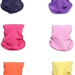6Pcs Headband Bandana - Versatile Sports & Casual Headwear - Multifunctional Seamless Headwrap-image-14