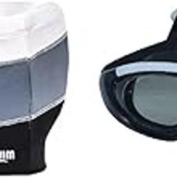 MENS COSTUME IS-007 WHITE/GREY SIZE 3XL WITH GOGGLES SILICONE IS-SG LARGE WITH BOX GREY-image-75