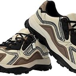 Pathfinder: Mocha Men and Boys Brown Lace Up Low Top Sneakers-image-55