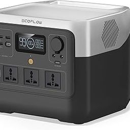 EF ECOFLOW RIVER 2 Pro Portable Power Station | 768Wh LiFePO4, 70Min Charge | 1600W X-Boost (4x800W AC) | 230V/50Hz India Use | Solar Ready for Home/Camping/RV-46