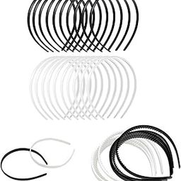Hair Band Combo Black & White For thin and cute hair, School Time, Dailyuse, Hair Band,Girls-image-94