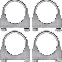 Westmotive, Stainless Steel U-Bolt Muffler/Exhaust Clamp Hanger (2") 4 Pack-image-89