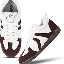 Men's Casual Lace-Up Sneakers with Contrast Design and Suede Accents – Versatile Comfortable Shoes for Everyday Leisure and Active Wear-image-35