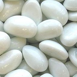 Casa Haus Big White Polished River Rock Pebble/Stones (Daisy White,5 kg Polished) (2.5 cm - 4 cm) for Home Decoration, Aquarium/Fish Tank and Garden Polished River Rock-image-71