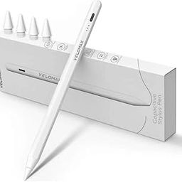 Stylus Pen for iPad-ONLY for iPad,13 Mins Fast Charging Magnetic Adsorption Penci with Tilt Sensitivity & Palm Rejection for iPad (White)-24