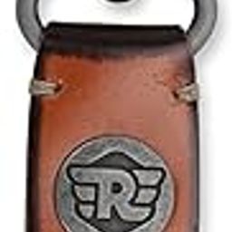 Royal Enfield Leather Key Chain Tan (RLCKCH000007), Multicolor-image-7
