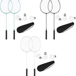 bnf® Sports Badminton Racket Lightweight with Rackets Bag for Outdoor Lawn Indoor Green | Tennis & Racquet Sports | Badminton-image-30