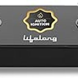 Lifelong 2 Burner Gas Stove Top for Kitchen - Automatic Ignition Cooktop Modern Glass Stove for Modular Kitchen, ISI Certified & Compatible with LPG - 1 Year Manufacturer's (Black, LLGS912)-image-5