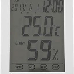 Set of 2 Thermometer, Home Thermometer, Low Power Consumption Touch Thermometer, Professional with Support Frame and Hanging Hole with Large Screen for Indoor for Office-10
