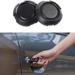 STHIRA® 2PCS Keyhole Covers Security Door Lock Key Hole Protection Trim for Suzuki Jimny 2019 2020 2021 2022 2023 2024 2025-11