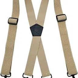 yashidun 38mm Back Elastic Suspenders for Men with 4 Strong Clips Adjustable Strap Braces-picture-47