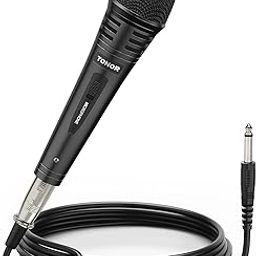 TONOR Dynamic Karaoke Microphone for Singing with 4.5m XLR Cable, Metal Handheld Mic Compatible with Karaoke Machine/Speaker/Amp/Mixer for Karaoke Singing, Speech, Wedding, Stage and Outdoor Activity-15