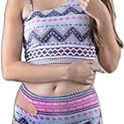 2 pc Printed Bikni Set for Women| Swimming Suit for Women-picture-13