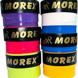 THE MORNING PLAY MOREX Badminton Grip Multicolor Anti Slip Perforated Tennis Racket Grip Tape Sweat Absorbent Overgrip Tape Strong Badminton Racket Grip (Pack of 6)-image-31