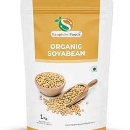 SAPPHIRE FOODS All Natural High Protein Organic Soyabean (1kg), All Natural High Protein Organic Soyabean.-image-30