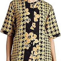 by Narendra Kumar Premium Designer Women's Geometric Floral Print Top-image-30