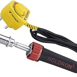 SOLDRON 100W Plug Variable Wattage Soldering Iron | Adjustable Power | Ergonomic Handle | Rapid Heating | Durable Ceramic Heater-22