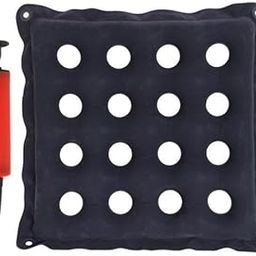 SAZ DEKOR® 4xInflatable Cushion 16 Hole Comfortably for Office Car Adult Flocking blue-image-51