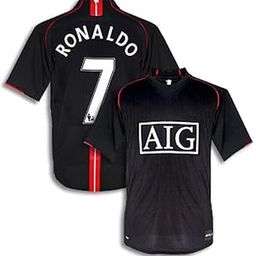 Football Team Black Jersey Ronaldo 7 for Men-image-34