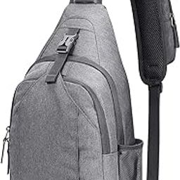 Sling Bag RFID Blocking Sling Backpack Crossbody Chest Bag Daypack for Hiking Travel-image-10