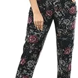 manra Women Woolen Flower Printed Stretchable Jegging (Sc Women Jegging)-picture-21