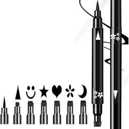black eyeliner water proof smudge proof stamp eyeliner,star shape long lasting 1-image-29