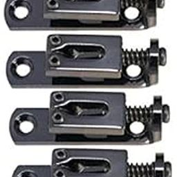 CALANDIS 2x6Pieces Individual Single Bridge Saddles for 6 String Electric Guitar Black | Saddles | Guitar Parts | Parts & Accessories | Guitars & Basses-image-49