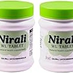 NIRALI AYURVEDIC Men & Women Wl Herbal Tablets For Natural Weight Loss, Fat Metabolism Or Detox Health Supplement [225 Gram] (Pack Of 4)-image-28