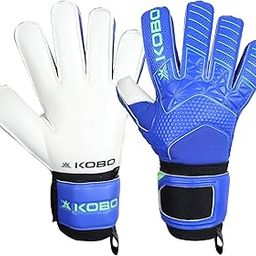 GKG-06 Football/Soccer Goalie Goal Latex Keeper Gloves, Strong Grip for The Toughest Saves, with Finger Spines to Give Splendid Protection and Comfort, with Finger Save-image-38