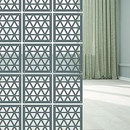 Olive Tree Wooden Room Divider for Living Room, Hall, Restaurant, Dining Room/Modern Hanging Stylish Screen Partition/Aesthetic Separator for Home Decoration 12 Panels(11.5 X 11.5) OTD-5010-picture-22