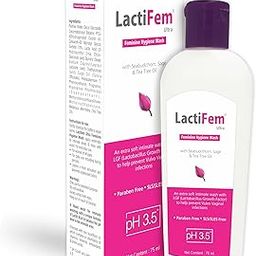 LactiFem Ultra Feminine Hygiene Wash | 75ml | Extra Soft Intimate Wash | Helps to Prevent Vaginal Infection with pH 3.5 | Paraben-free SLS/SLES Free-picture-22