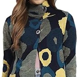 Self Design Womens V Neck Cardigan-image-60