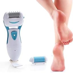 GETZET Rechargeble Foot Scrubber Roller Personal Pedi Electronic Feet Care Callus Remover Care Pedicure Pedi for Hard Cracked Health - Spa Choice Skin Foot Massager Machine.-image-28