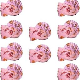 Pagdi/Turban for Barati & Guest to Celebrate Wedding/Other Function for Men & Women (Free Size) II Pack of 10 II,N-32 Pink-image-27