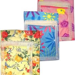 Women's Soft Handkerchief with Zip Pouch Included (Multicolor, Pack of 3)-image-49