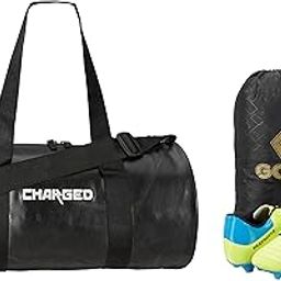 Sports Bag Adena Black With Gowin Football Shoe Destroyer Cyan Size-7-image-97