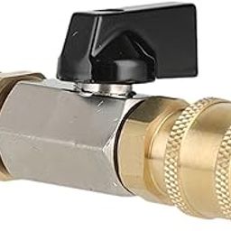 ARTISOUL® High Pressure Washer Ball Valve Spare Part For Car Washing Patio Accessories M22 Brass | Yard, Garden & Outdoor Living | Outdoor Power Equipment | Pressure Washers-image-11