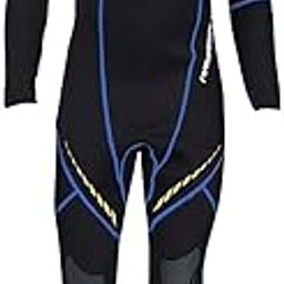 UJEAVETTE® 3Mm Men Scuba Wetsuit Back Zip Diving Rash Guards Surfing Swimming Scuba S-image-25