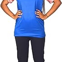 Swimming Non Padded Half Tshirt & Tights Suit for Women, Swimming Costume | Swim Suit | Swimwear| Swimming Dress Plain-picture-55