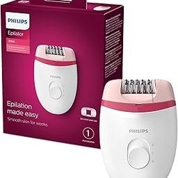 Philips BRE235/00 Corded Compact Epilator (White and Pink) for gentle hair removal at home-54