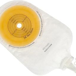 Bao Health Paediatric One -piece UROSTOMY Pouch with anti-reflux valve and screw tap TRANSPARENT (5-50mm) 4025001) (Pack of 10)-image-45