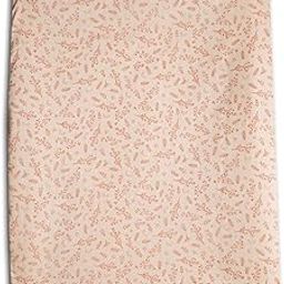Sadora Baby Changing Mat Cover, Soft Prints and Colours, Premium 100% Cotton, to Brighten your Nursery, Machine Washable, Diaper Changing Pad, Protector Cradle, Fitted Sheet to fit 84 x 52 x 13 cm, Floral-image-92