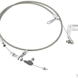 MERISHOPP® 2pcs Stainless Braided Transmission Kick Down Cable Detent for 727|Parts & Accessories|Car & Truck Parts|Transmission & Drivetrain|Automatic Transmission & Parts| Transmission Parts-image-15