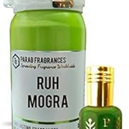 Parag Fragrances Ruh Mogra Attar 100Ml (With Empty Fancy Bottles) Natural Attar/Long Lasting Attar/Bhapka Processed Attar For Clothes And Religious Use-image-38