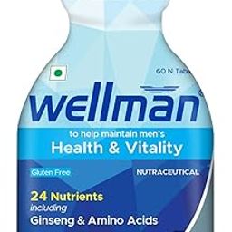 Wellman Multivitamin for Men – 60 Tablets (2 Months Pack) | Daily Self-Care & Inner Wellness | With Panax Ginseng, Vitamins A, B, C, D & Essential Nutrients-1