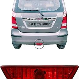 PALAUTOLIGHTS Rear Bumper Fog Light With Bulb and Coupler Compatible with Maruti Suzuki Wagon R (2010-2018), Halogen-0
