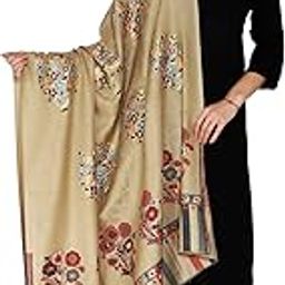Women's Kashmiri Kani and Aari Embroidered Wool Shawl-image-57