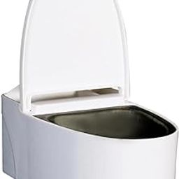 GION Decorative Fancy Ashtrays Toilet-shape Tool For Indoor, Outdoor, Home, Office & Desktop, Smoking Ash Holder - Fireproof Ashtray Funny Storage Box (1 Pcs)-image-87
