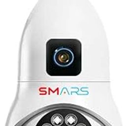 4+4 MP Dual Lens HD WiFi Bulb Holder CCTV Camera with Audio & Video Recording | Color Night Vision | Two Way Audio | Motion Detection | Remote View | 360° View-image-3